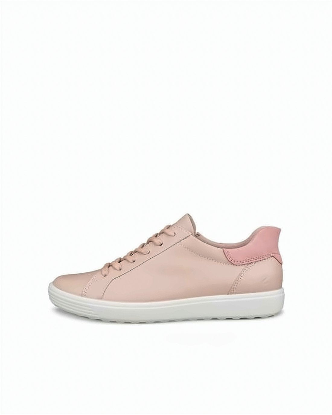 Pink Leather Sneakers