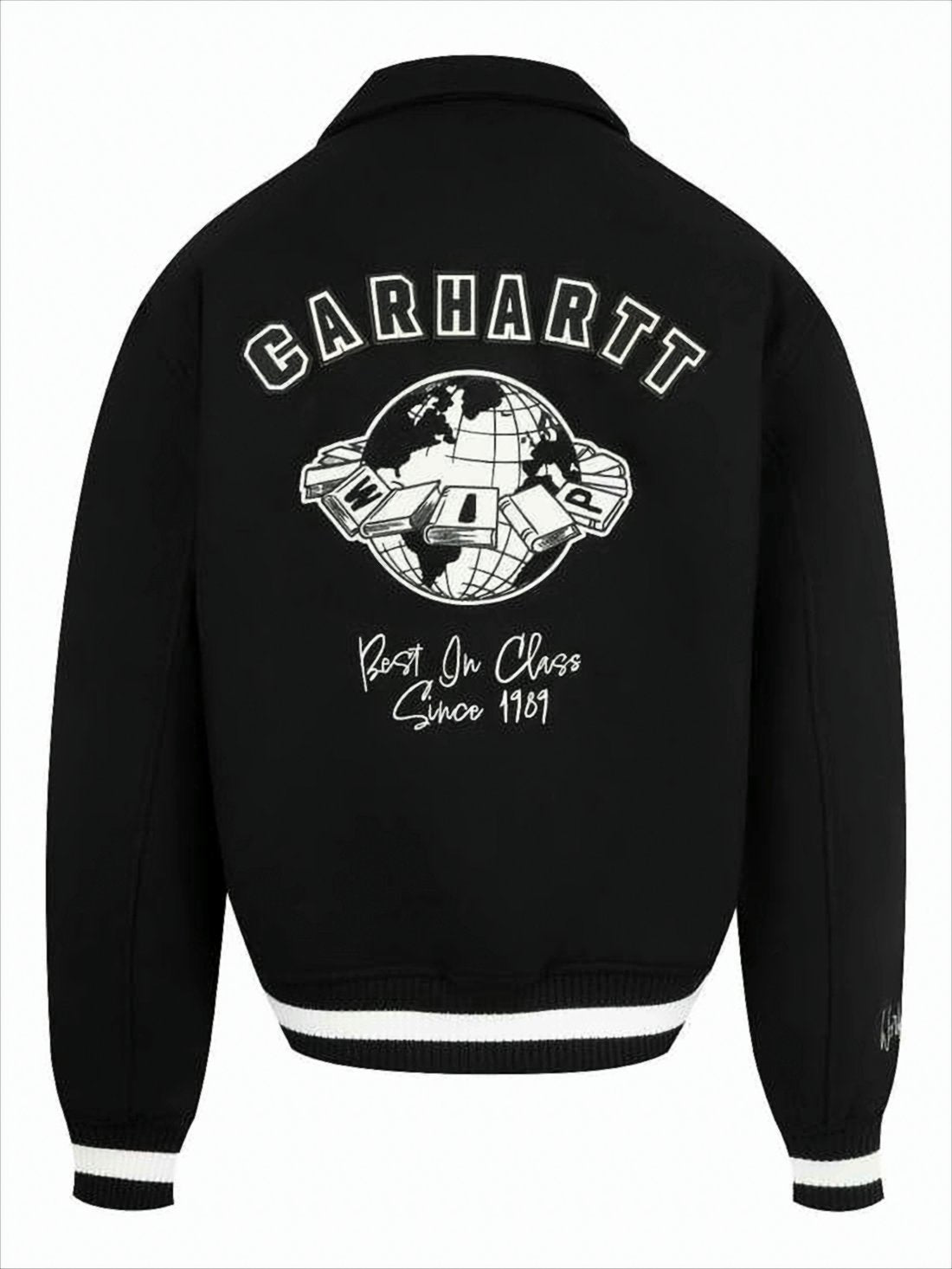 Varsity Jacket with Embroidered Patches