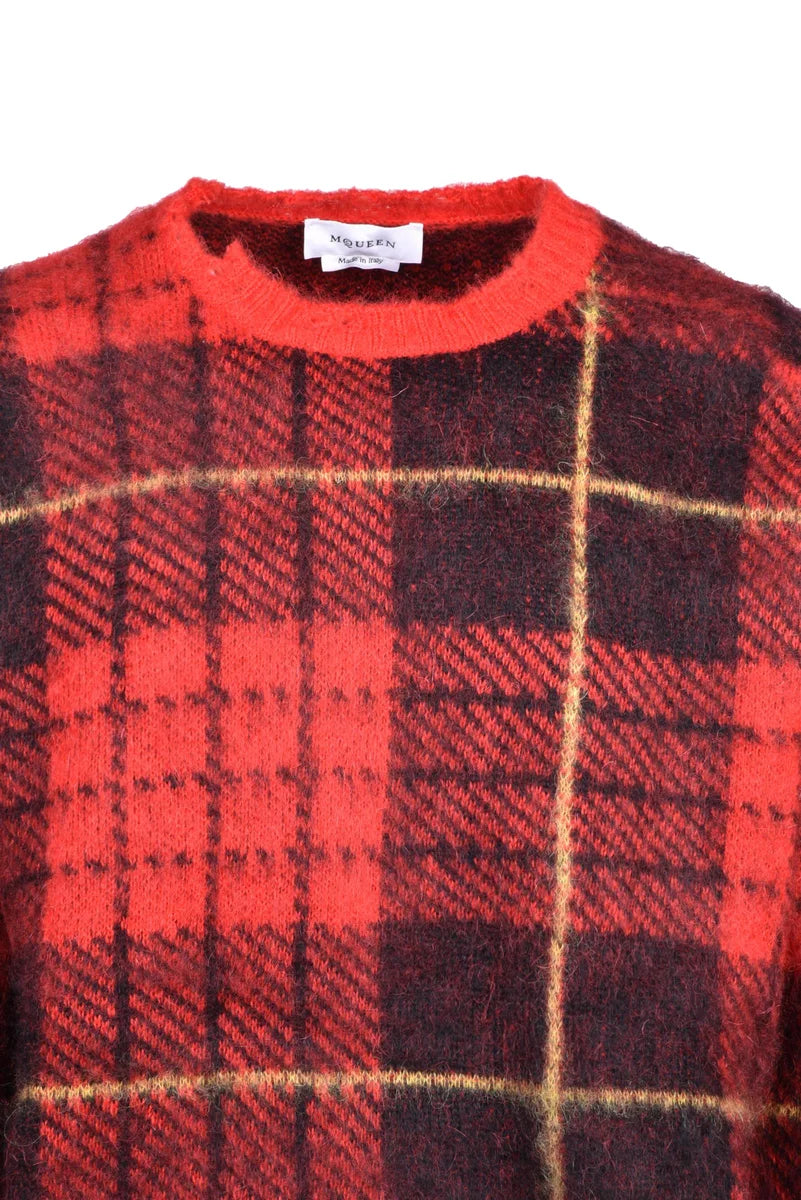 Mohair Silk Sweater - Red