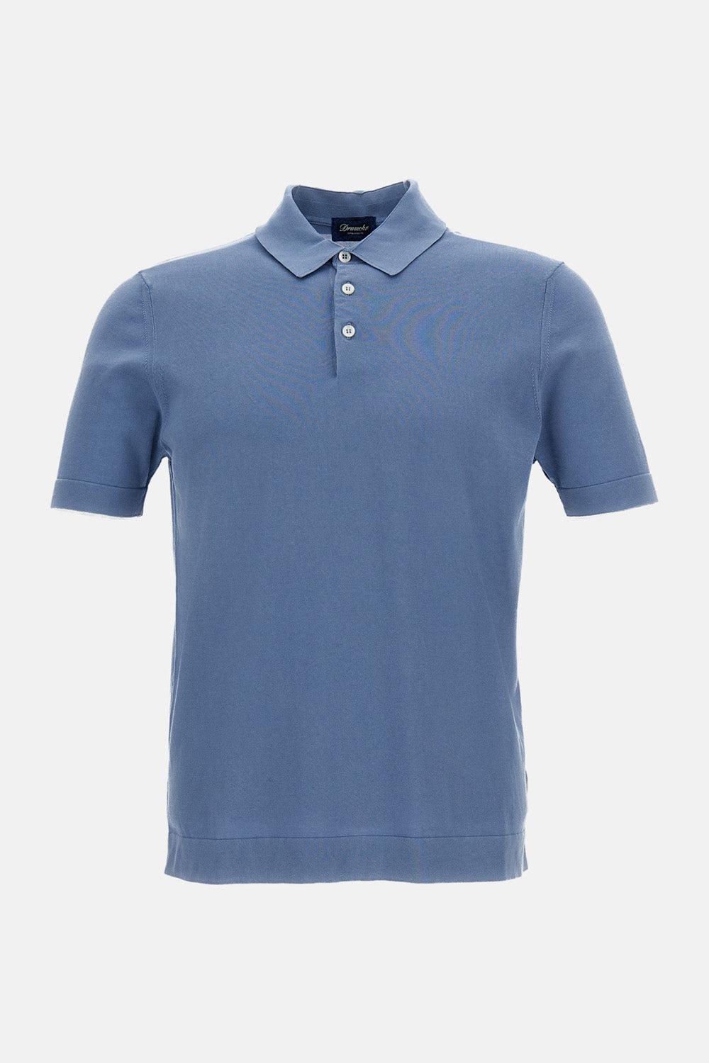 Light Blue Cotton Polo Shirt