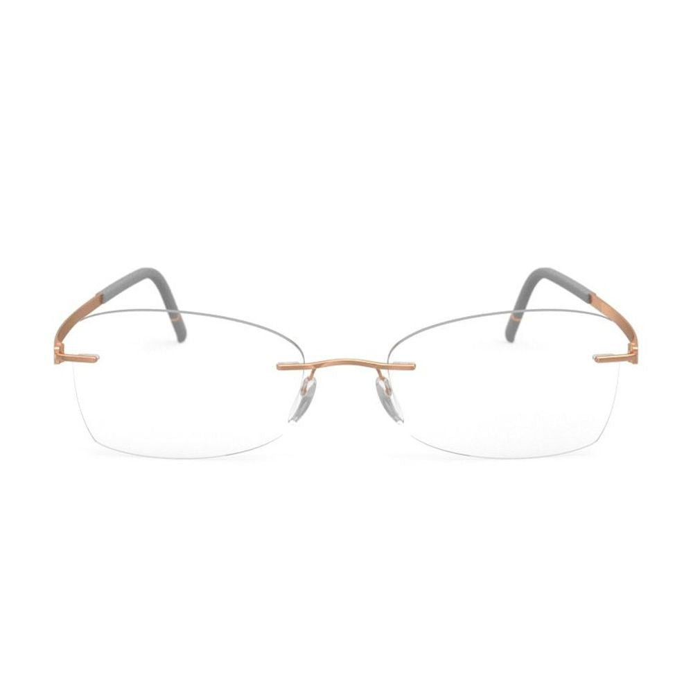 5529/Hc Butterfly-Shaped Rimless Titanium Eyewear