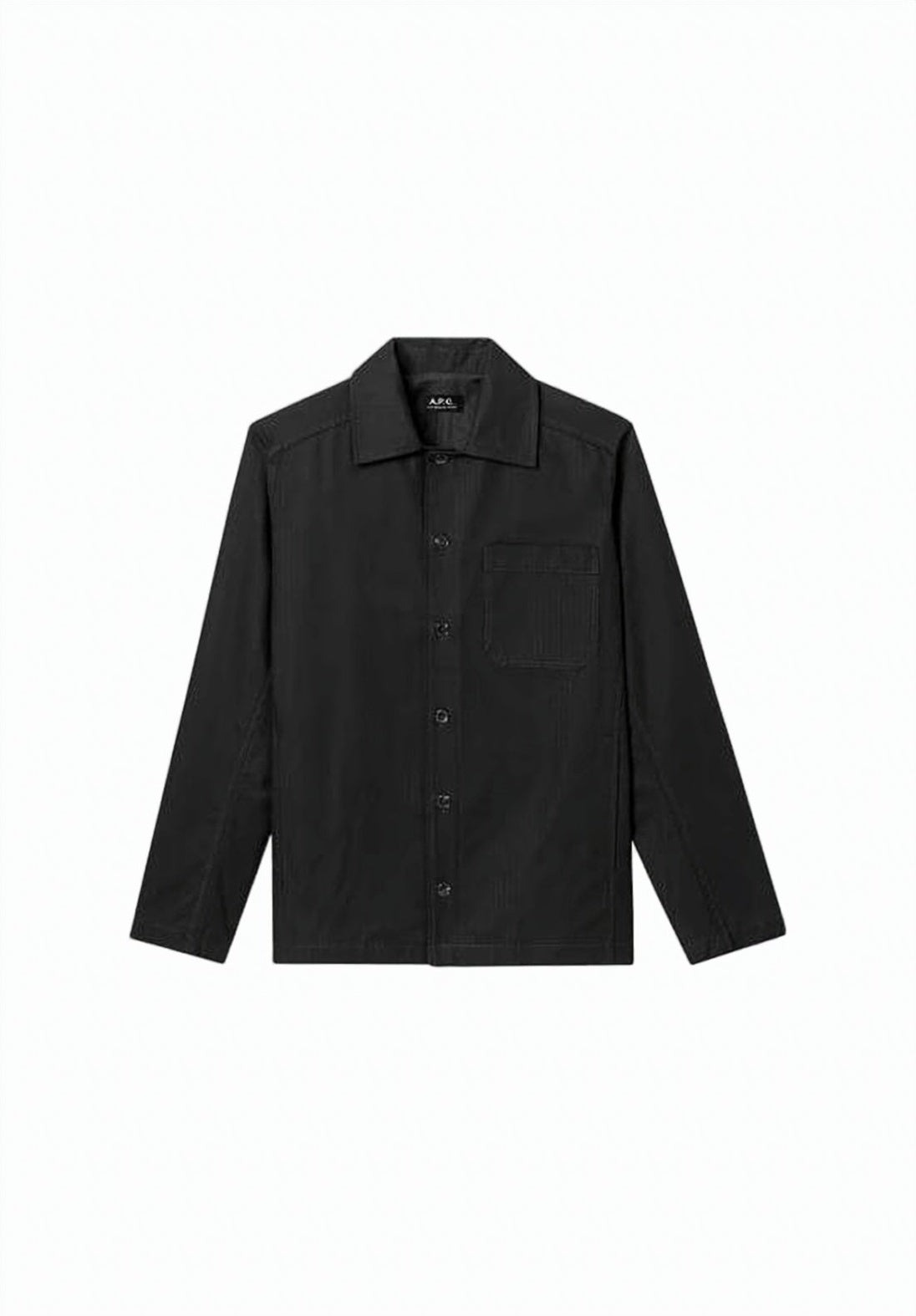 Button-Up Casual Jacket With Classic Collar