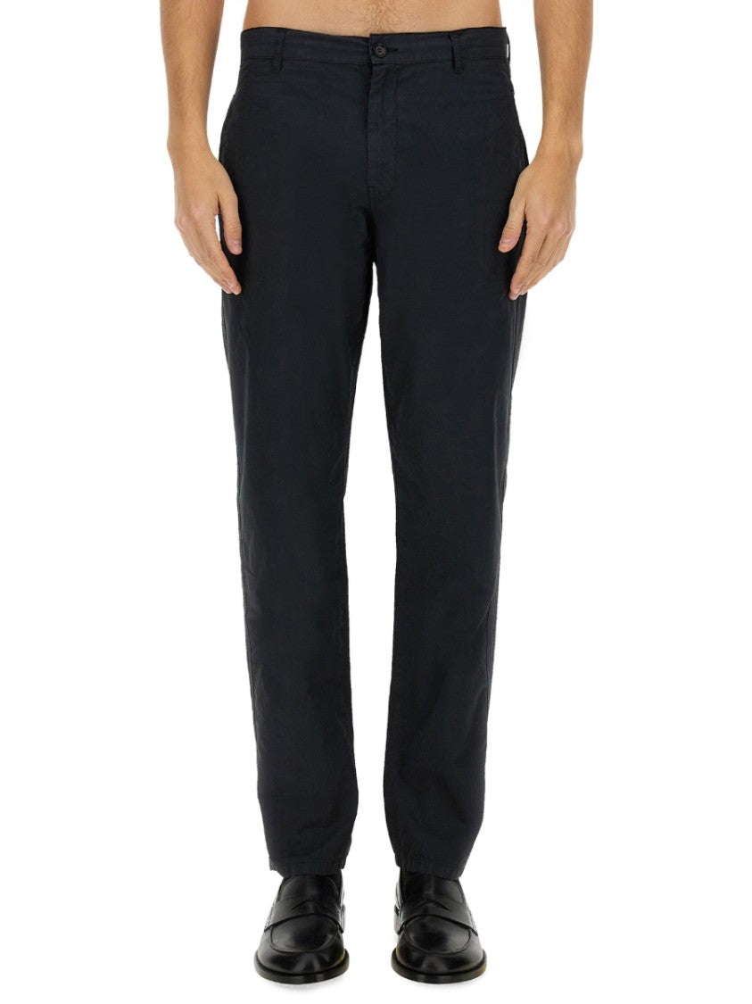 Tailored Black Chino Pants