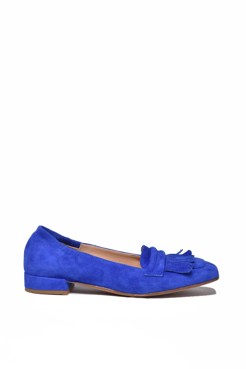 Suede Loafer - Royal Blue