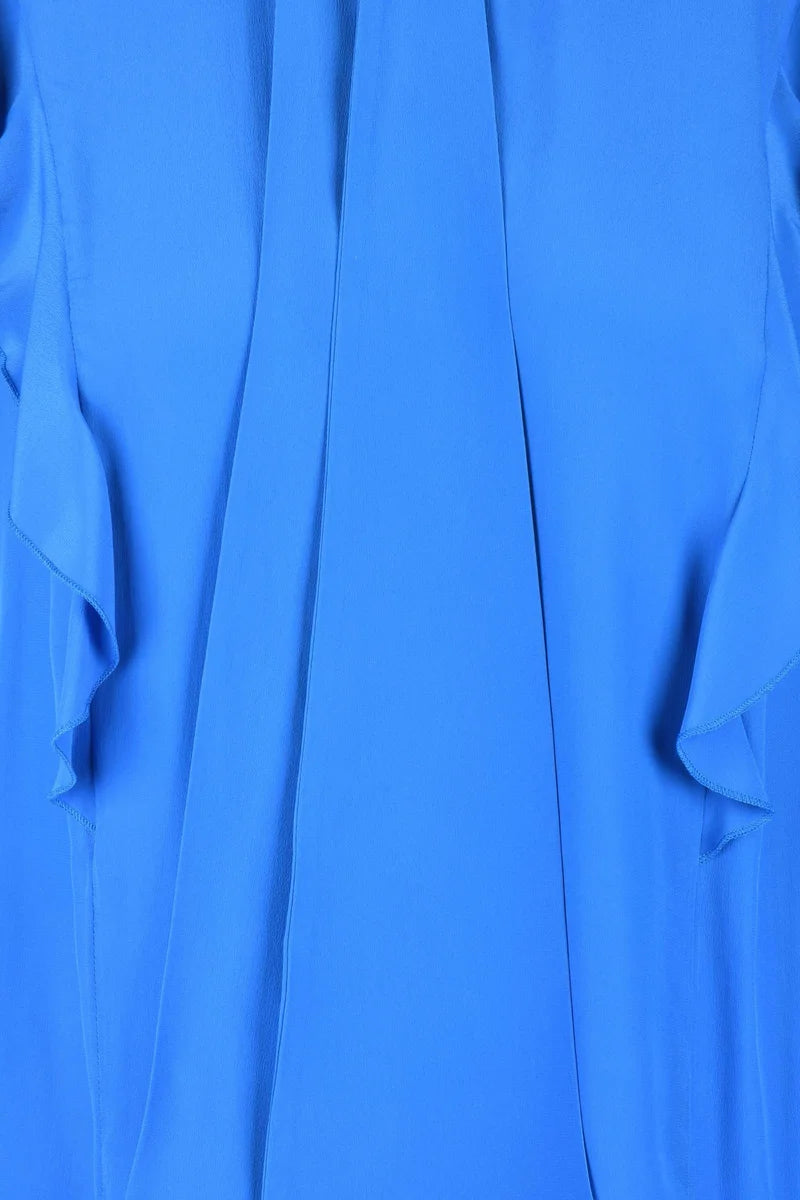 Fluid Royal Blue Blouse