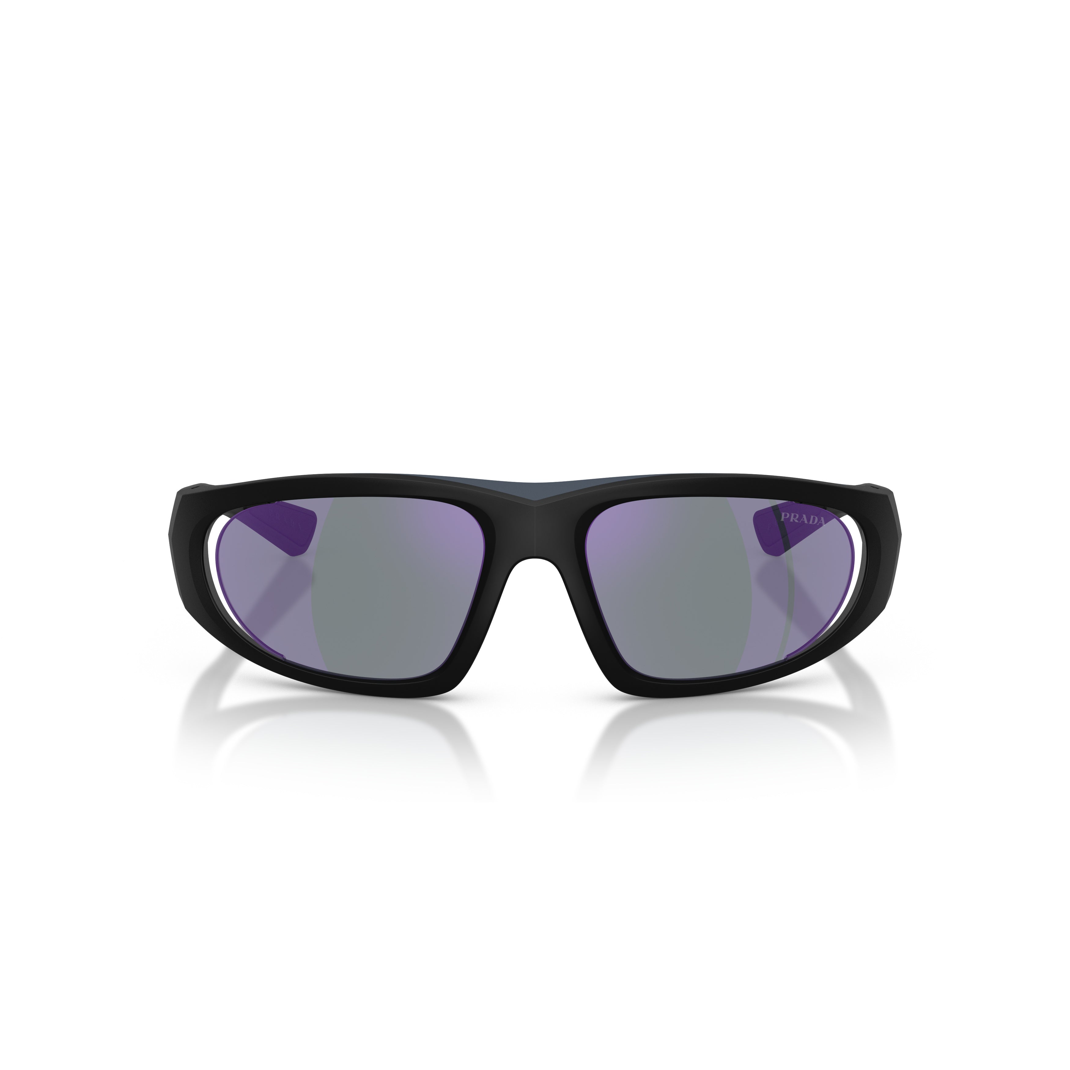 0ps B03s Wraparound Black Sunglasses