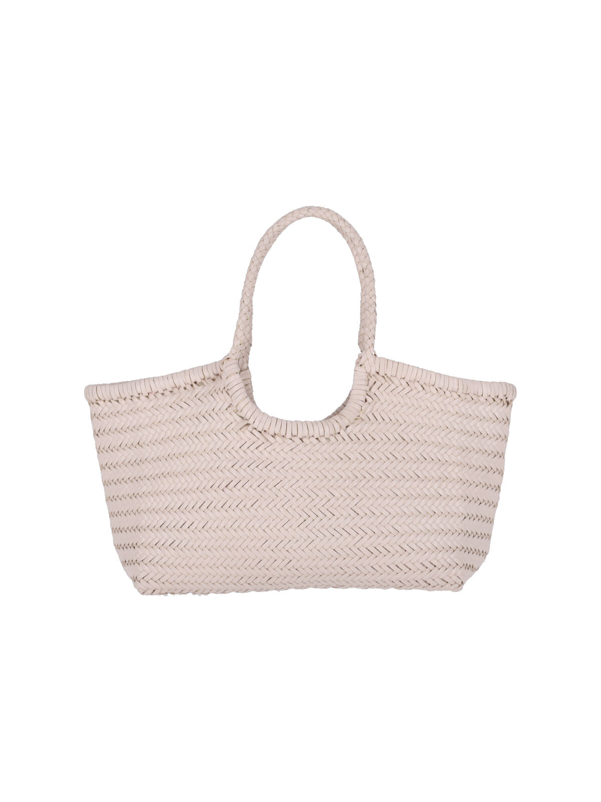 "Nantucket" Large Shoulder Bag – Cream