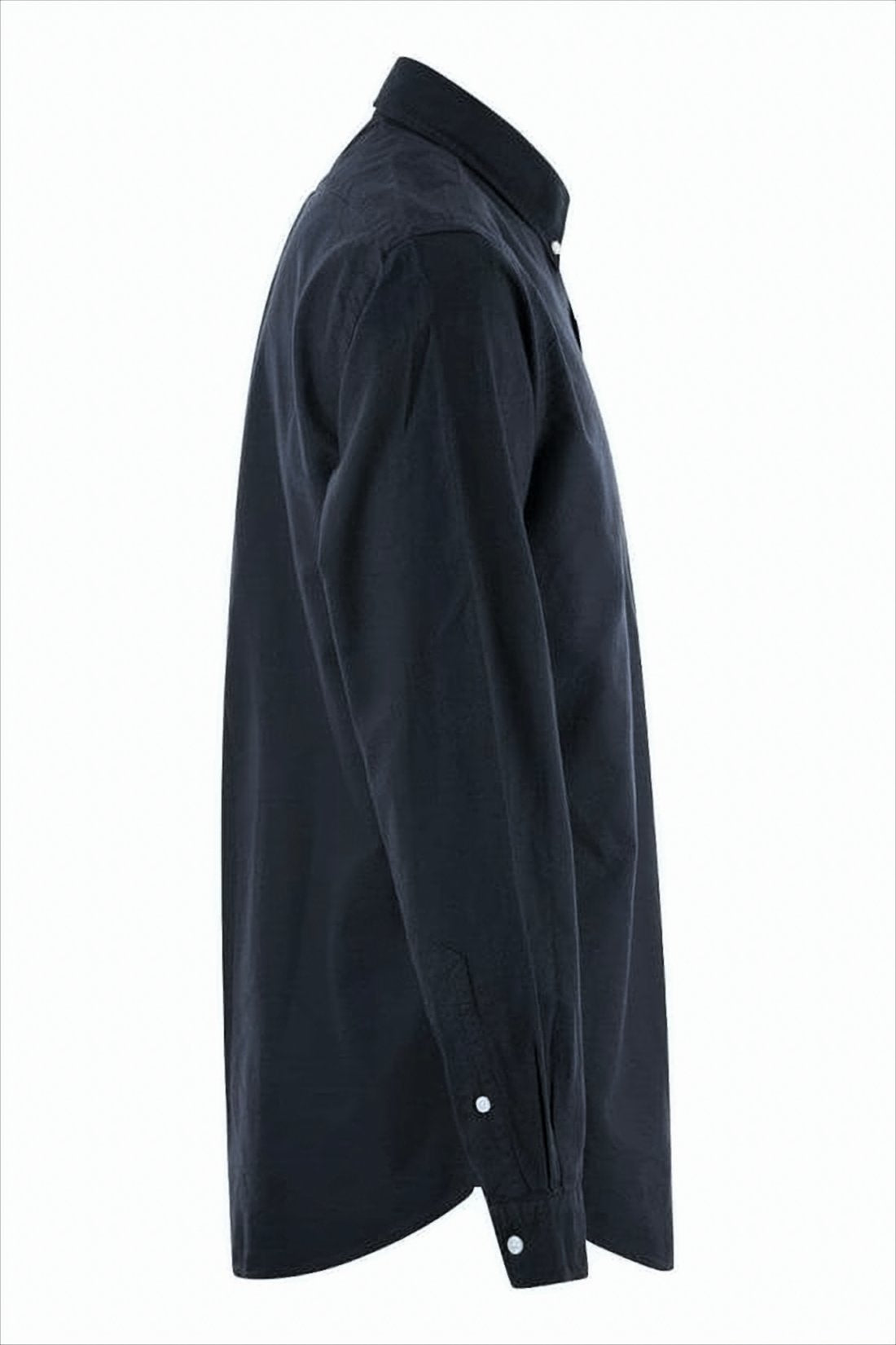 Classic Black Custom Fit Button-Down Shirt