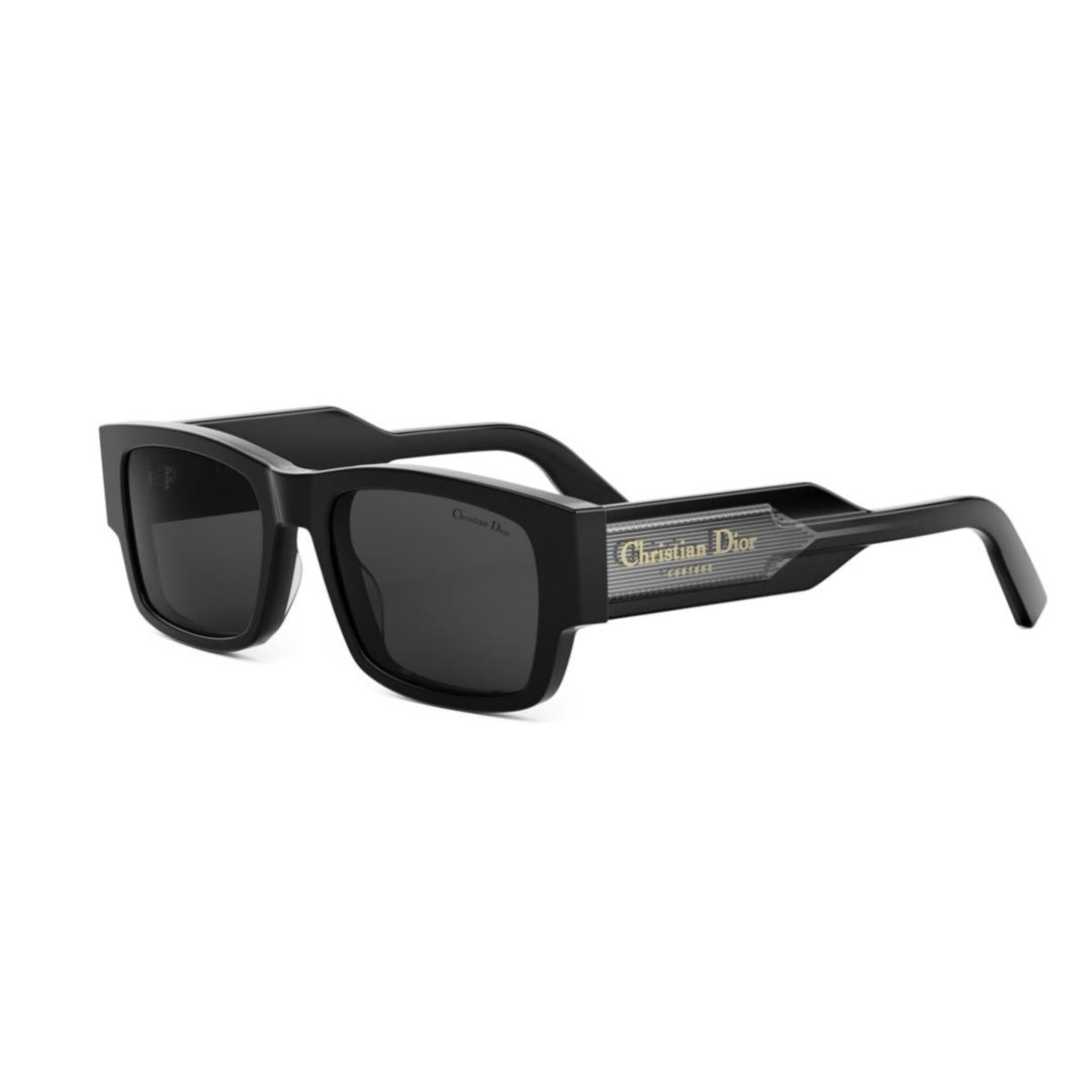 Christian  Label S1i Bold Rectangular Frame Sunglasses