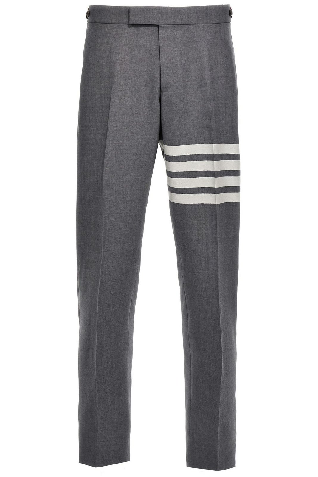 Tailored Grey Wool Pants