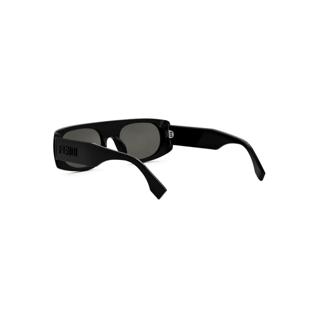 Fe40169i Bold Rectangular Frame Sunglasses