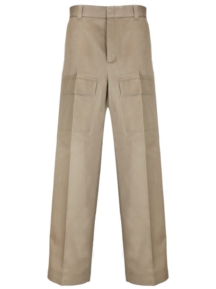 Relaxed Fit Cargo Pants With Spacious Side Pockets