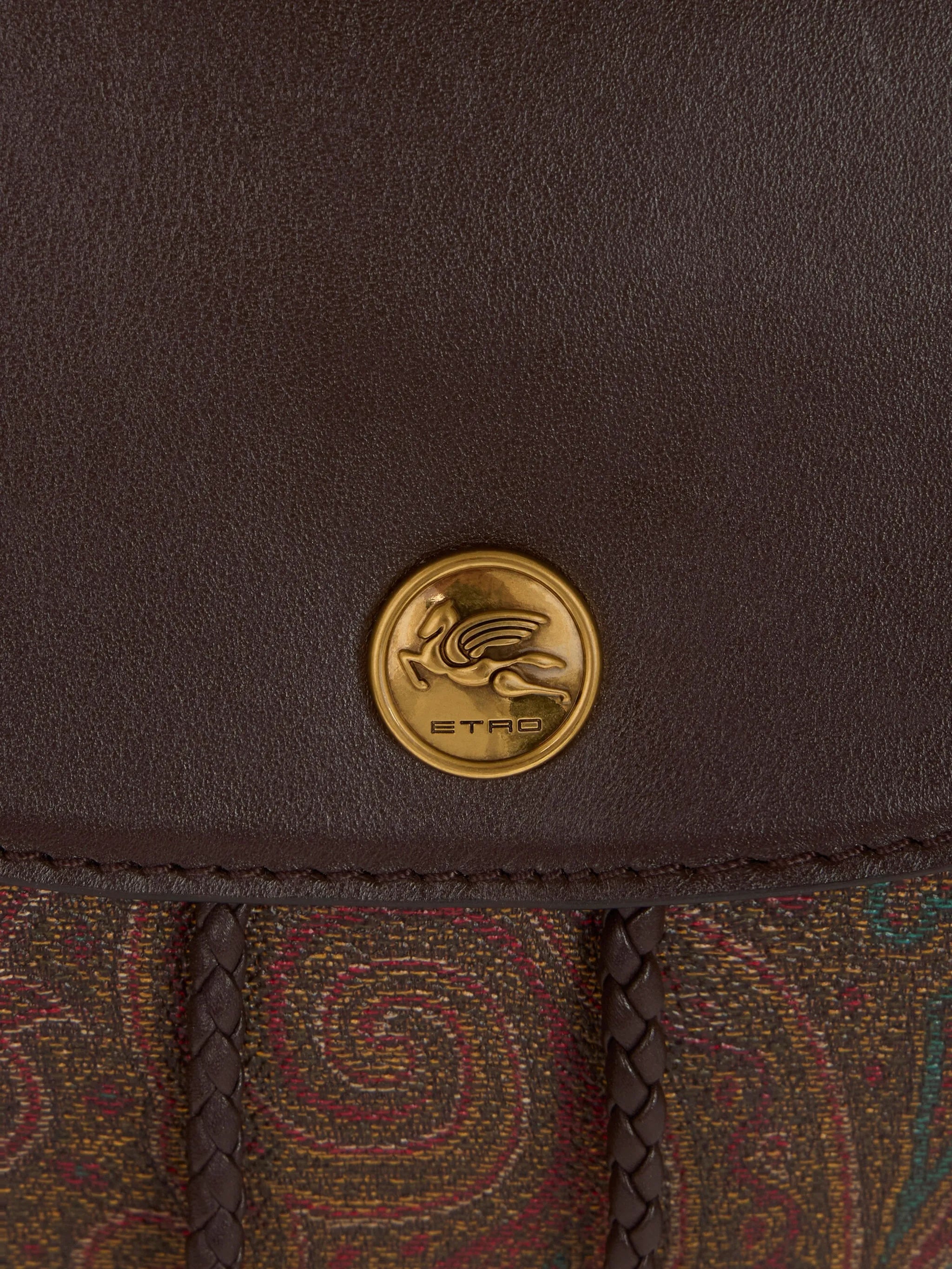 Arnica Compact Paisley Patterned Small Backpack