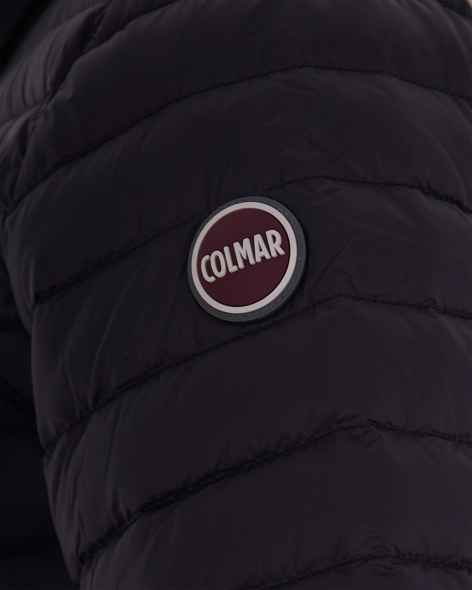 Quilted Lightweight Puffer Jacket With Adjustable Hem