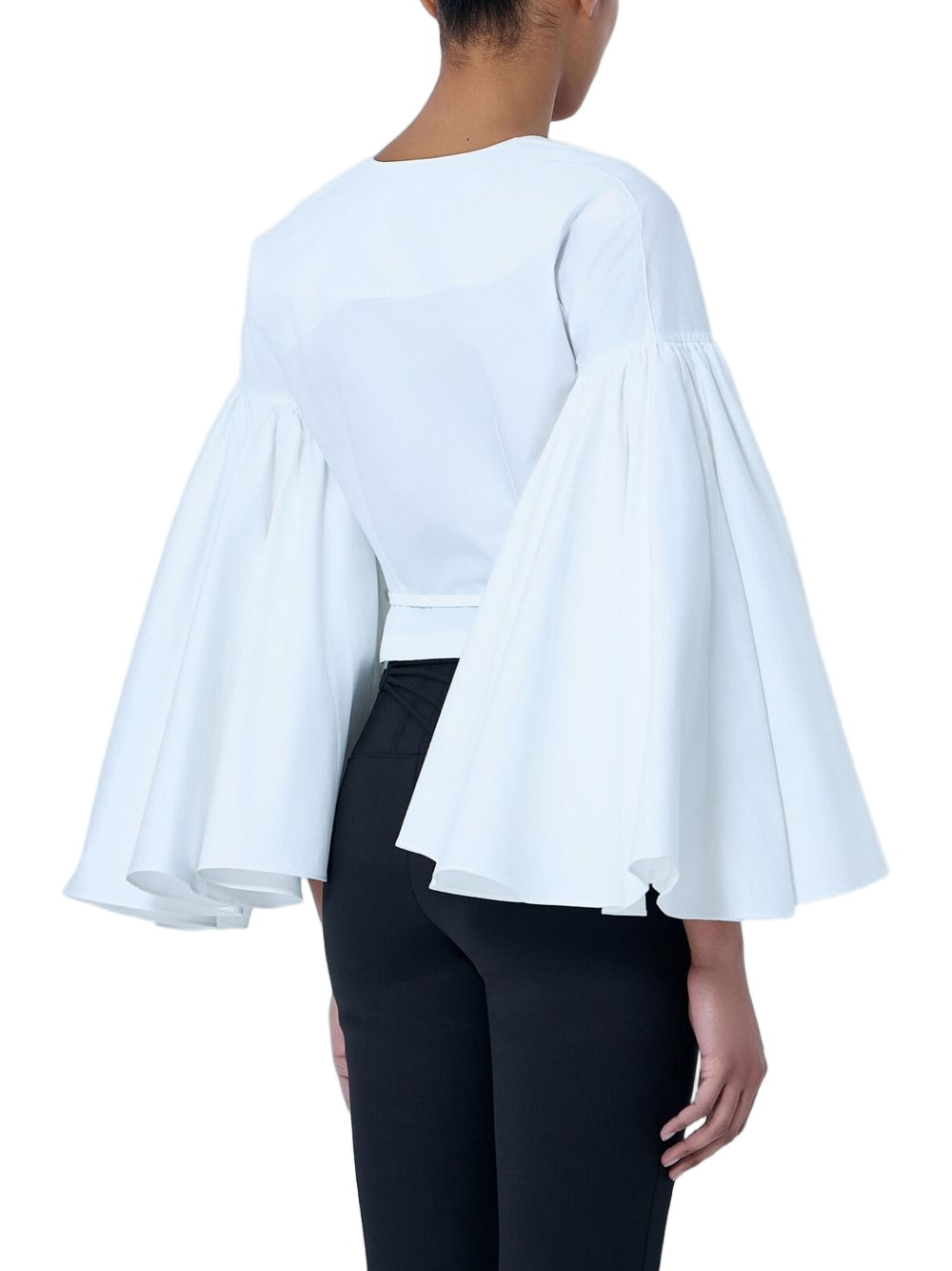 White Classic Short Sleeve Crew Neck Top