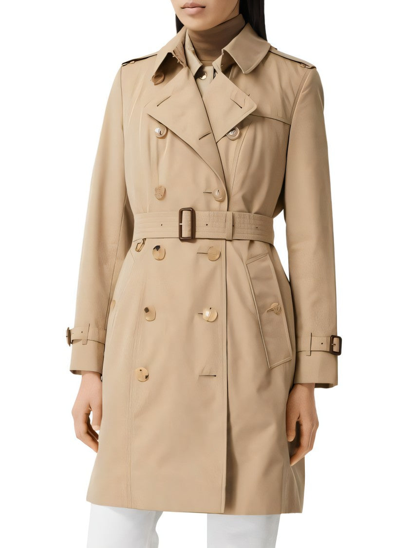 Trench Coat with Tailored Silhouette