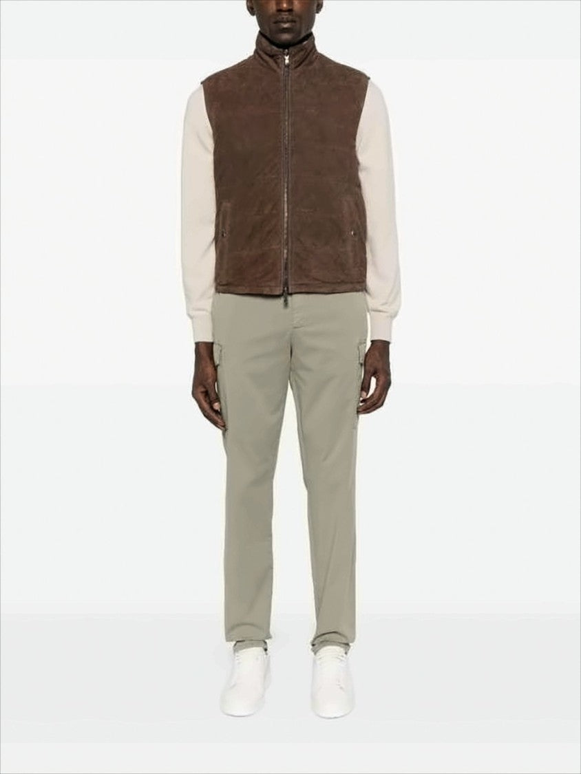 Straight-Leg Matte Finish Pants