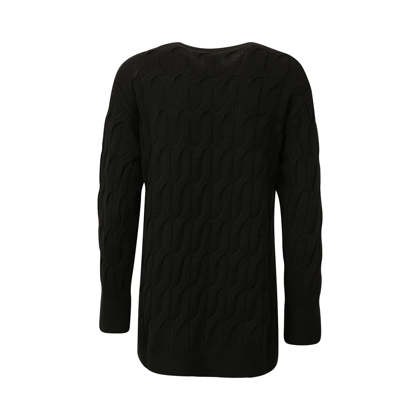 Textured Cable Knit Sweater