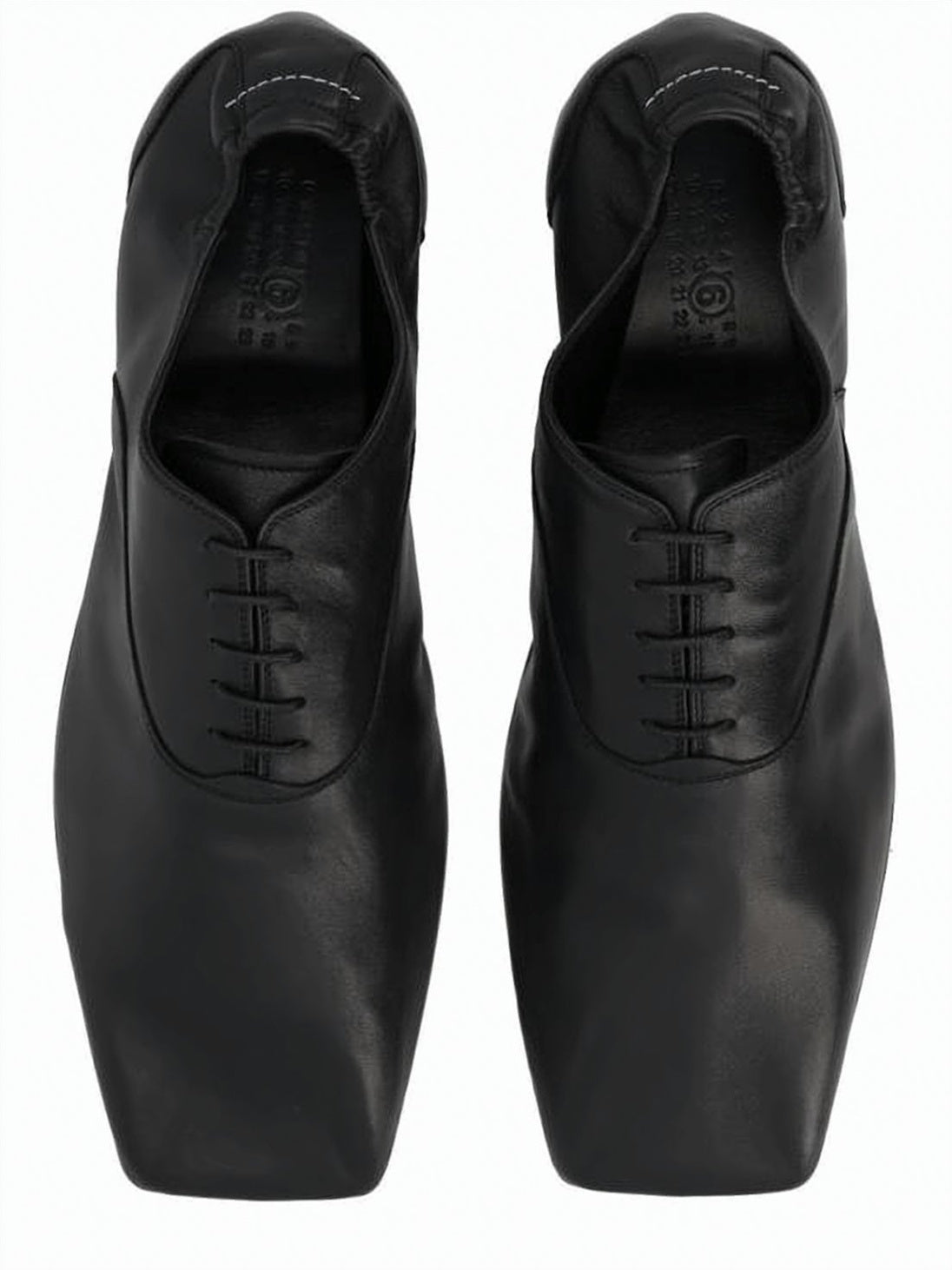 Pointed Toe Black Leather Dress Shoes