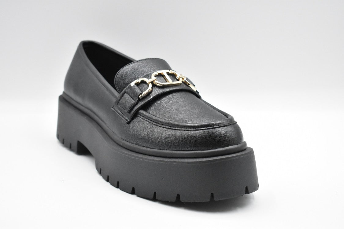 Platform Laced Flat Shoes