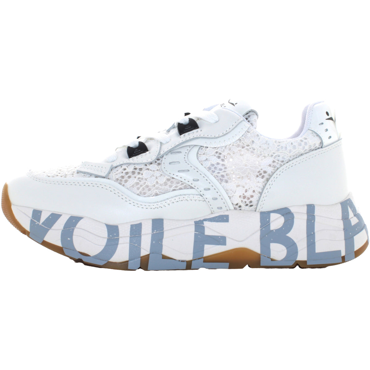 Suede and Fabric Sneakers
