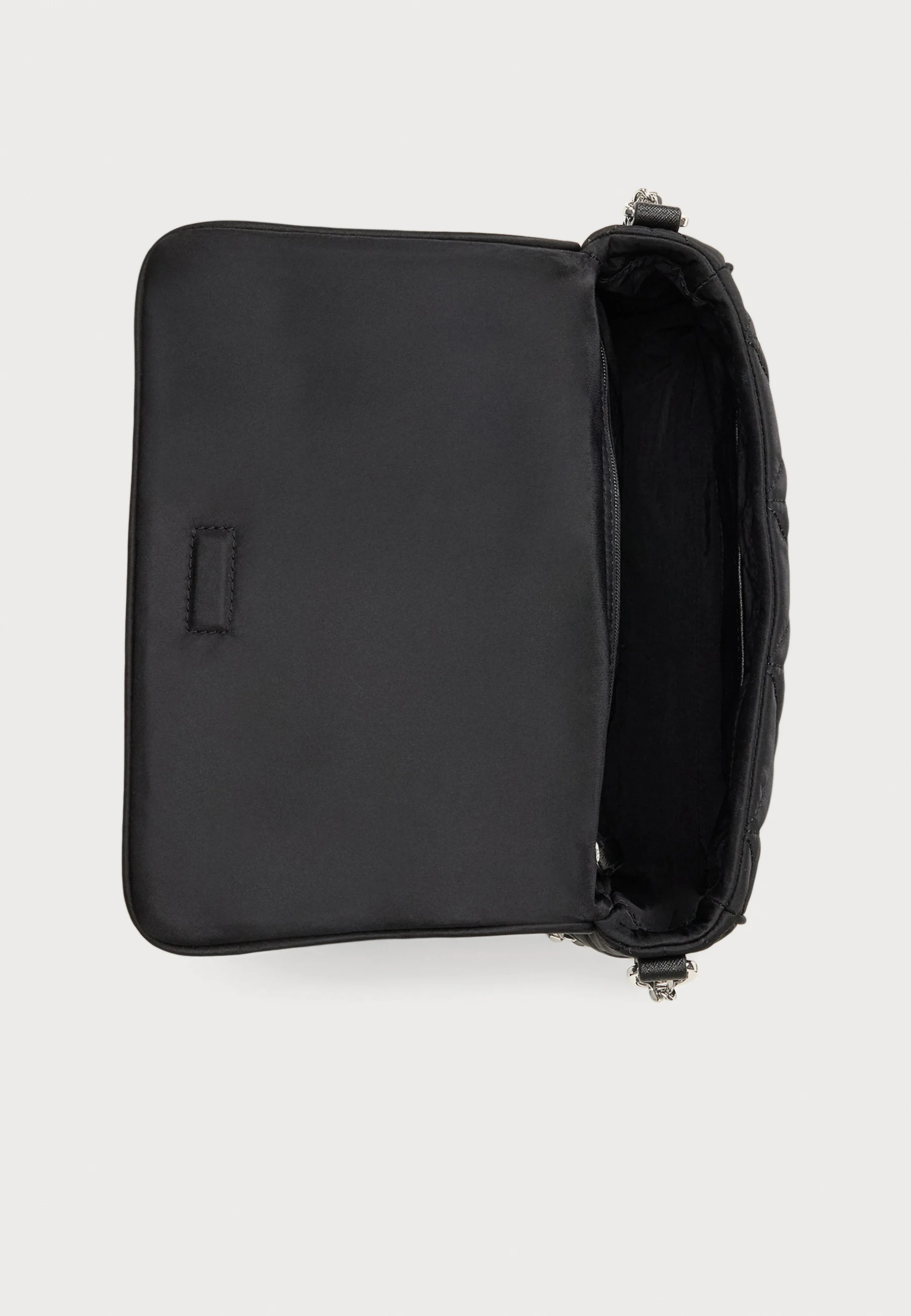 Black Stevie Recycled Messenger Shoulder Bag