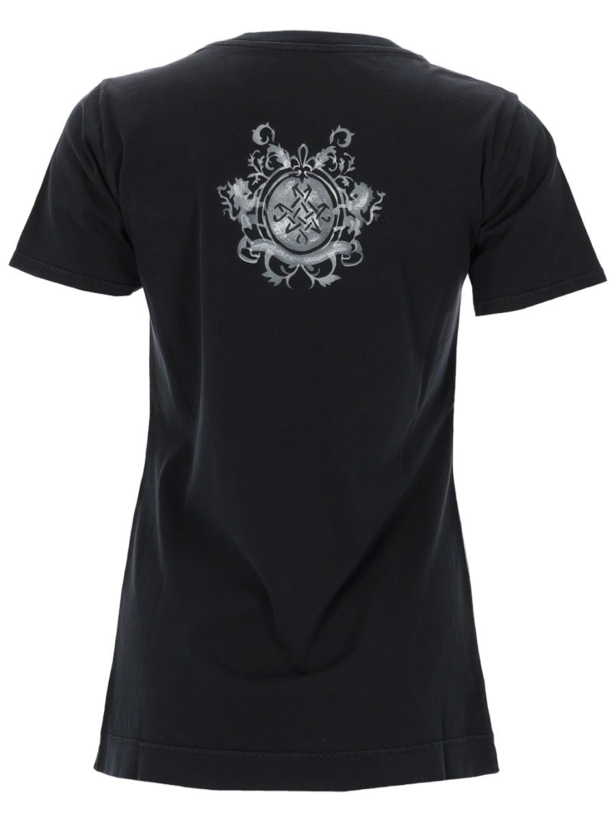 Relaxed Fit T-Shirt with Urban Graphic and Emblem