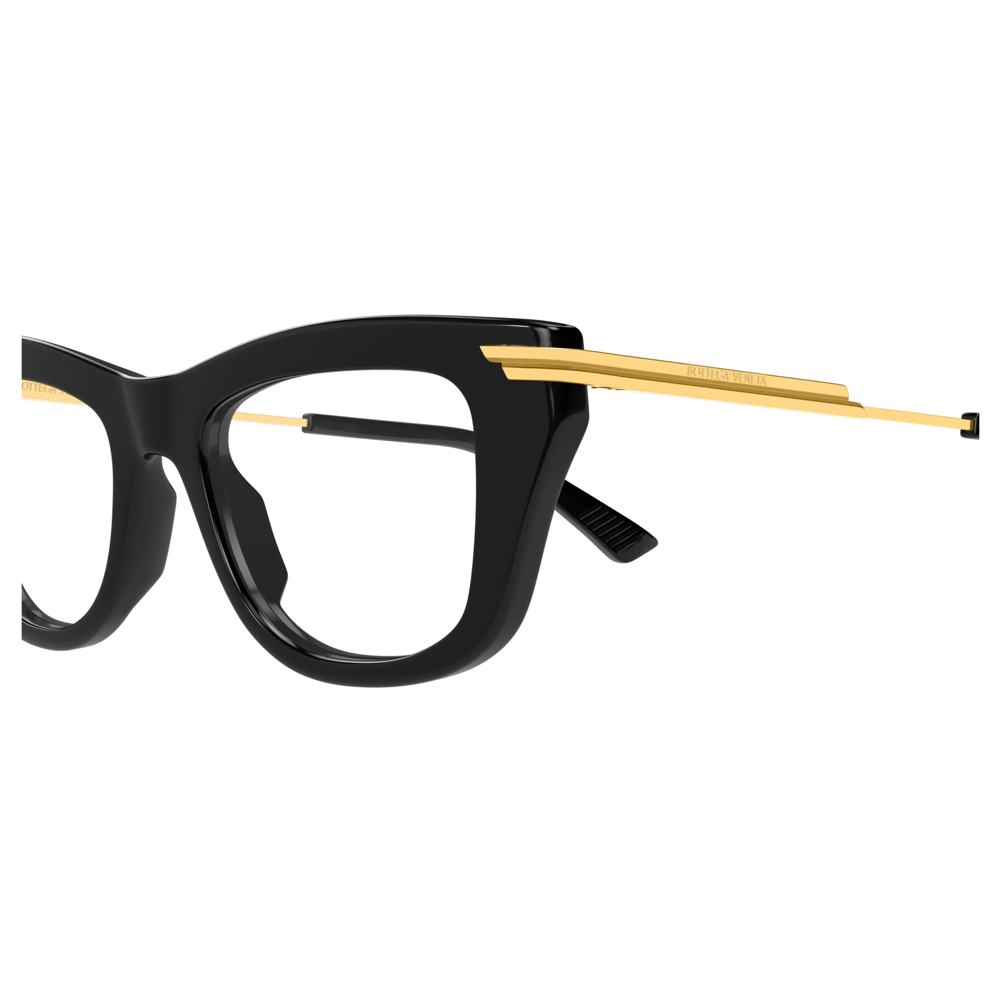 Bv1370o Rectangular Black Acetate Eyeglasses