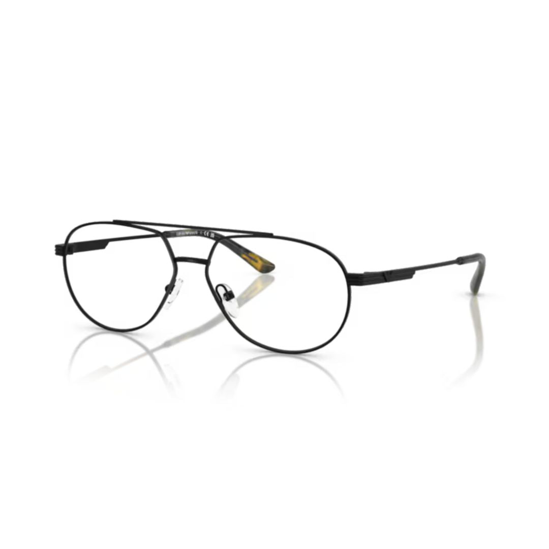 0ea1165 Classic Aviator Eyeglasses with Tortoiseshell Temple Tips