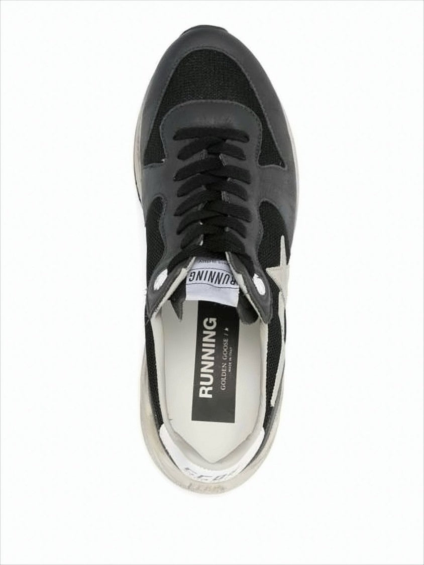 Chunky Sole Sneakers With Off-White Accents