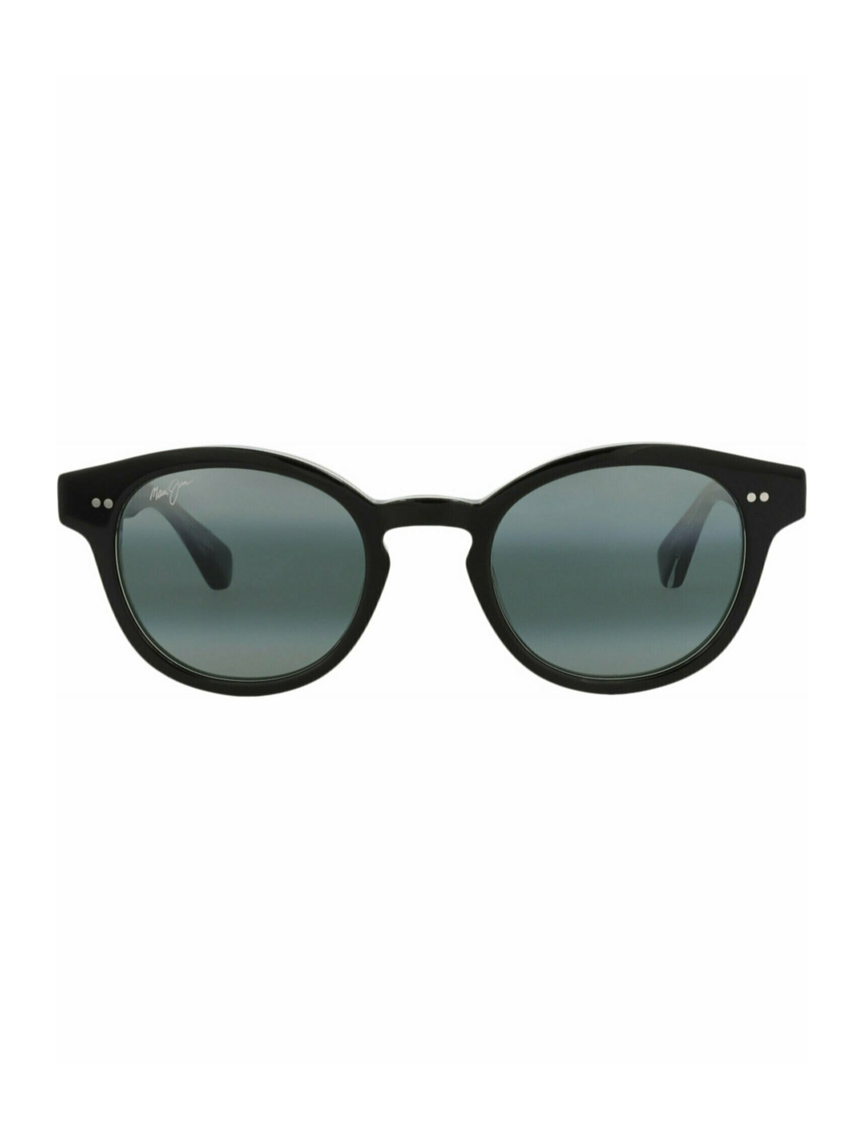 Round-Frame Acetate Sunglasses
