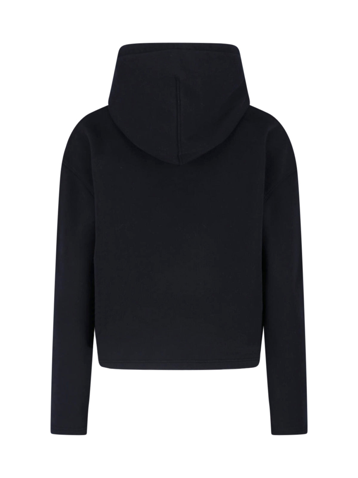 Black Ami de Coeur Cropped Hoodie