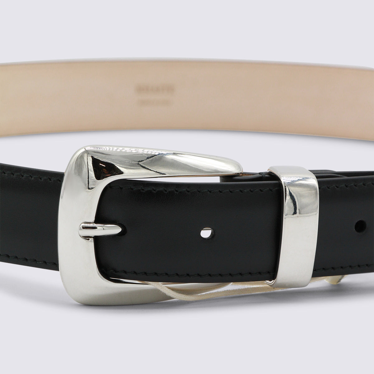 Black Leather Belt