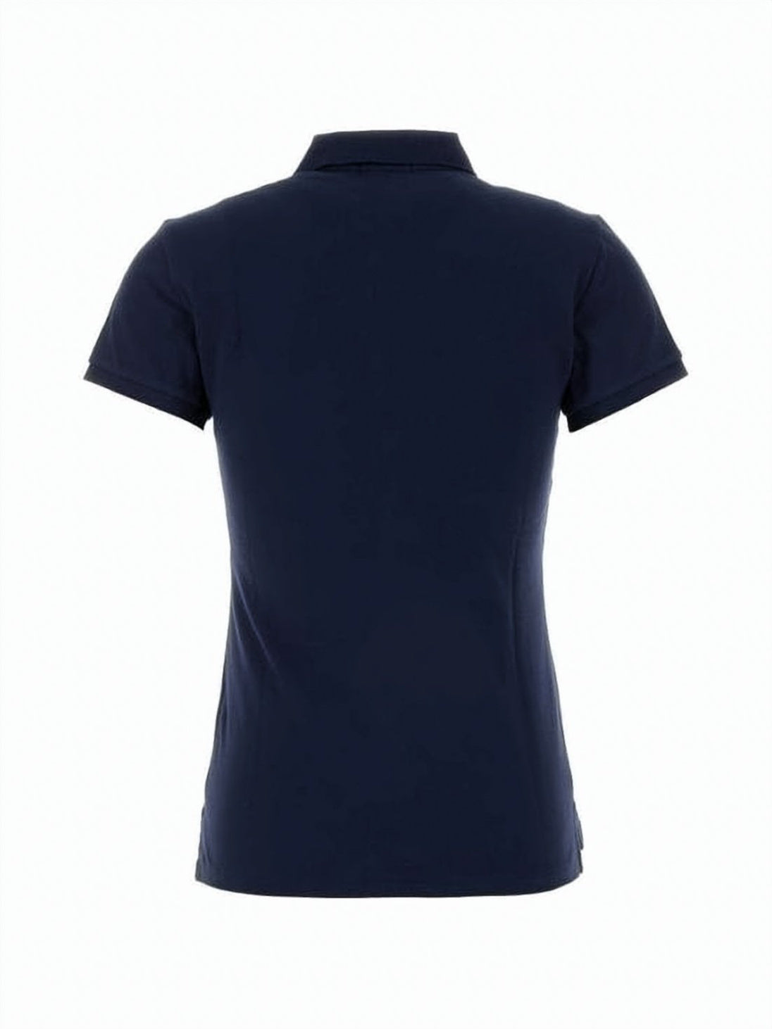 Fitted Short-Sleeve Polo Shirt with Classic Collar