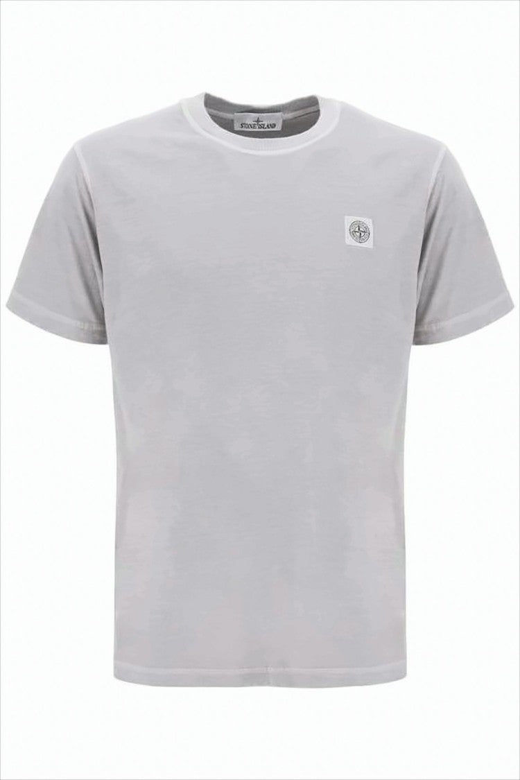 Heathered Grey Crew Neck T-Shirt