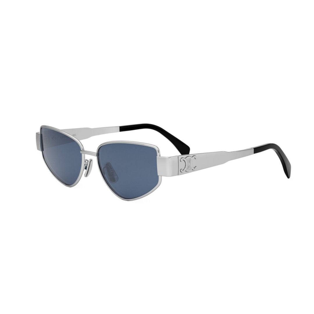 Cl40293u Geometric Lens Sunglasses