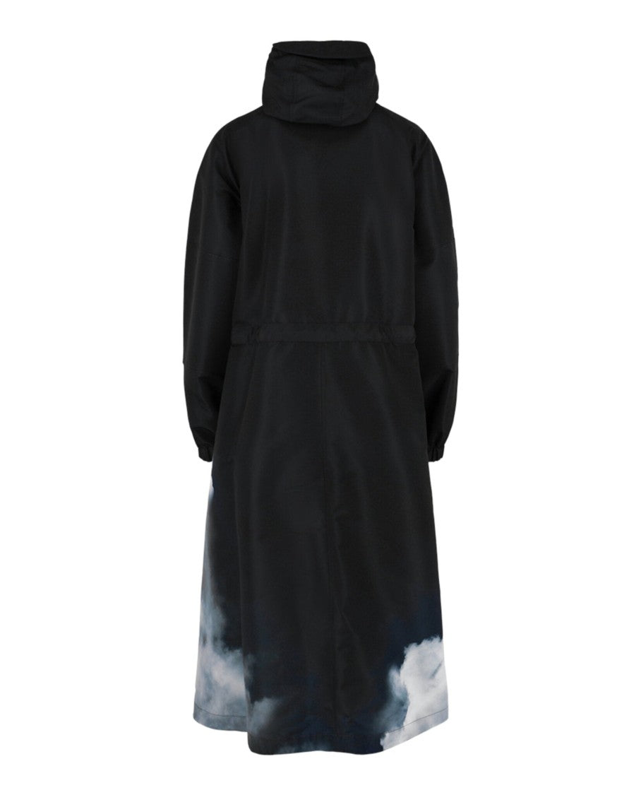 Storm Sky Print Parka