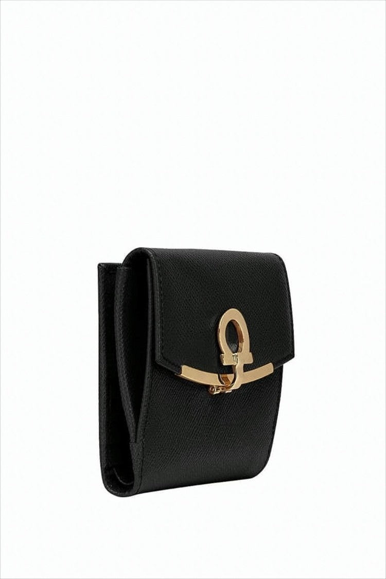 Textured Calf Leather Wallet
