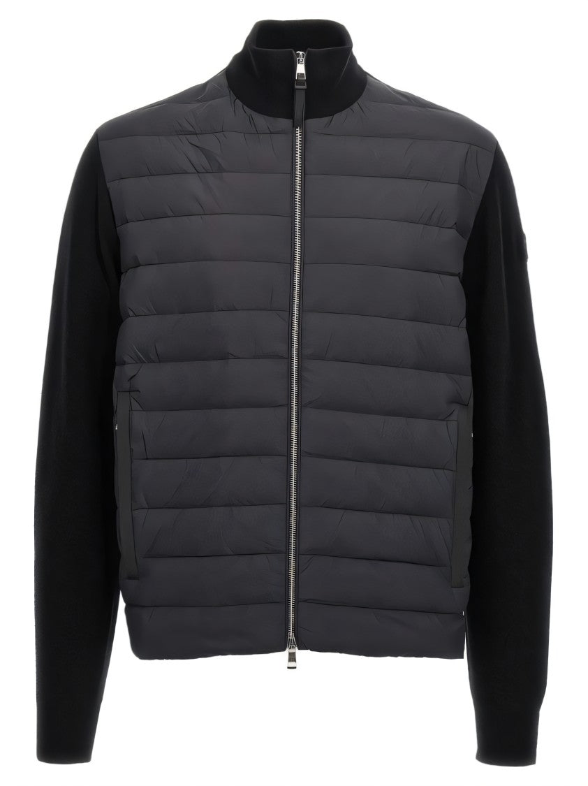 Quilted Jacket with High Collar