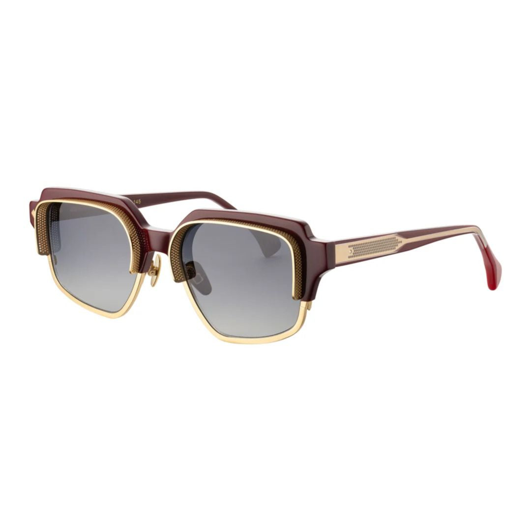 Fier F-3 Square Frame Sunglasses with Gradient Lenses