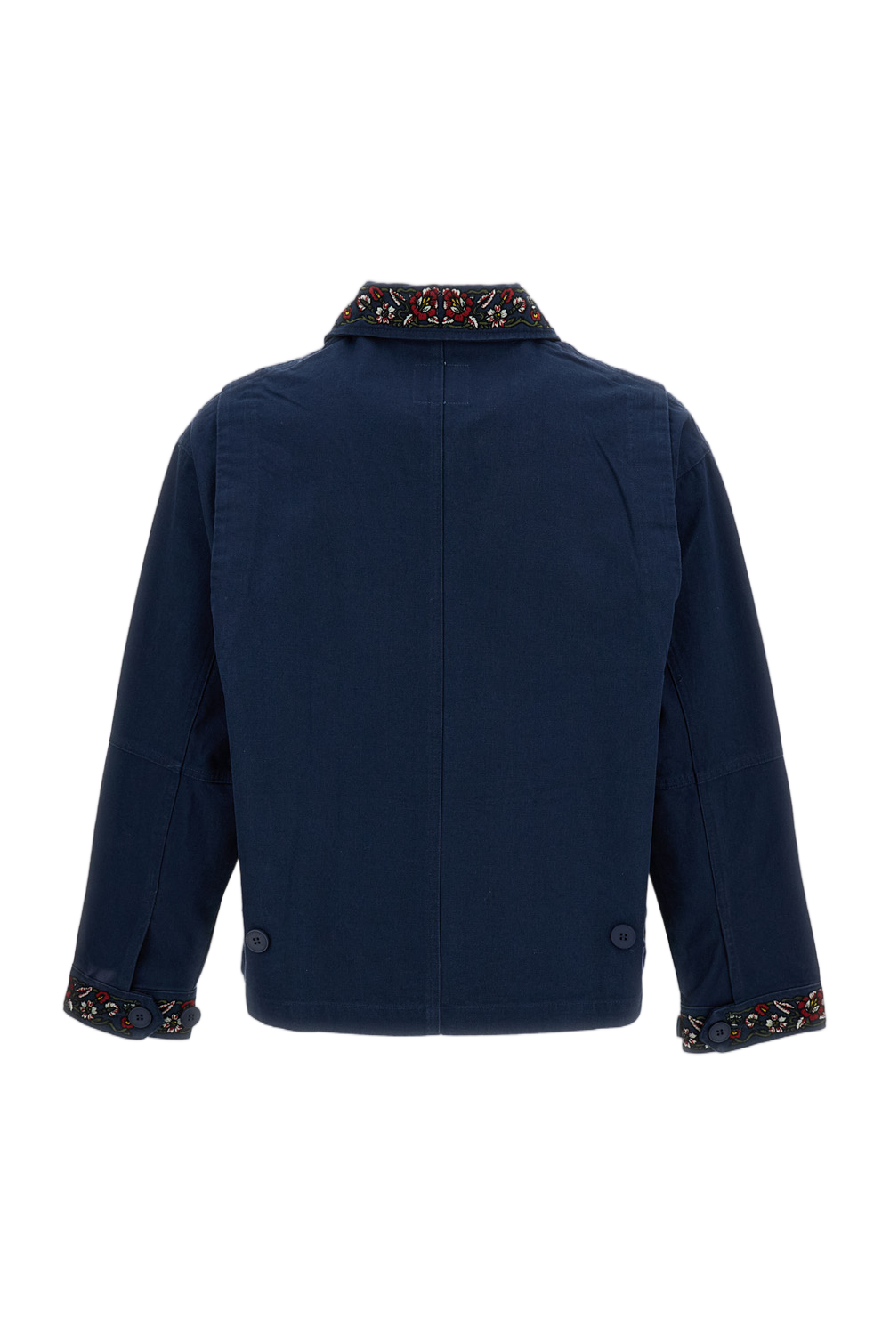 Equestrian-Inspired Cotton Twill Work Jacket
