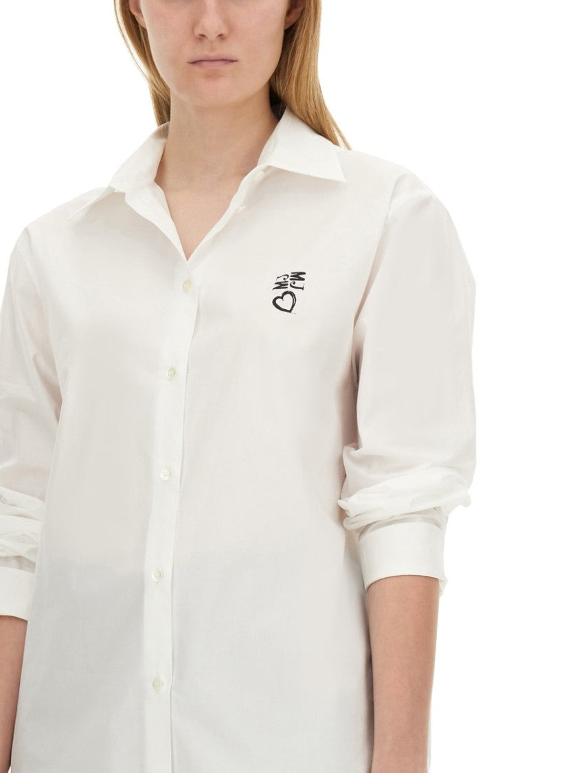 Structured White Cotton Shirt