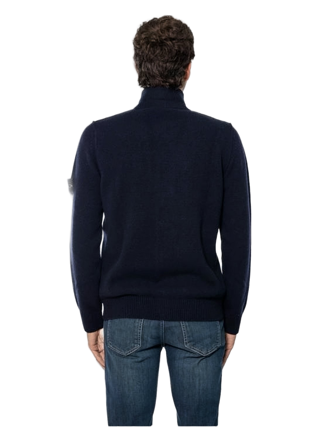 Deep Navy Knit Cardigan