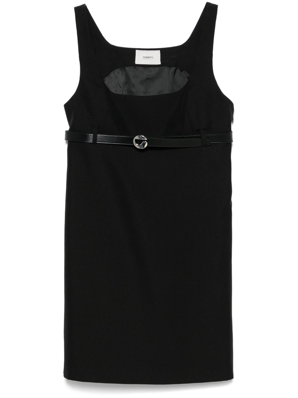 Mini Dress with Square Neckline