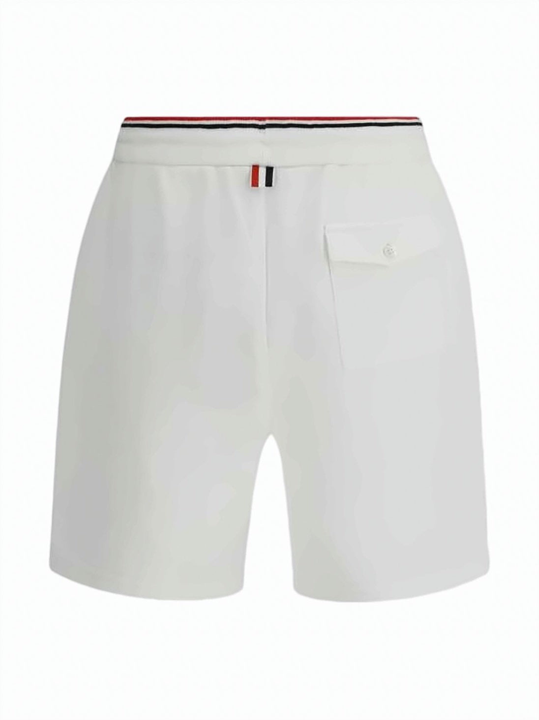 Mid-Thigh Shorts with Drawstring Waistband