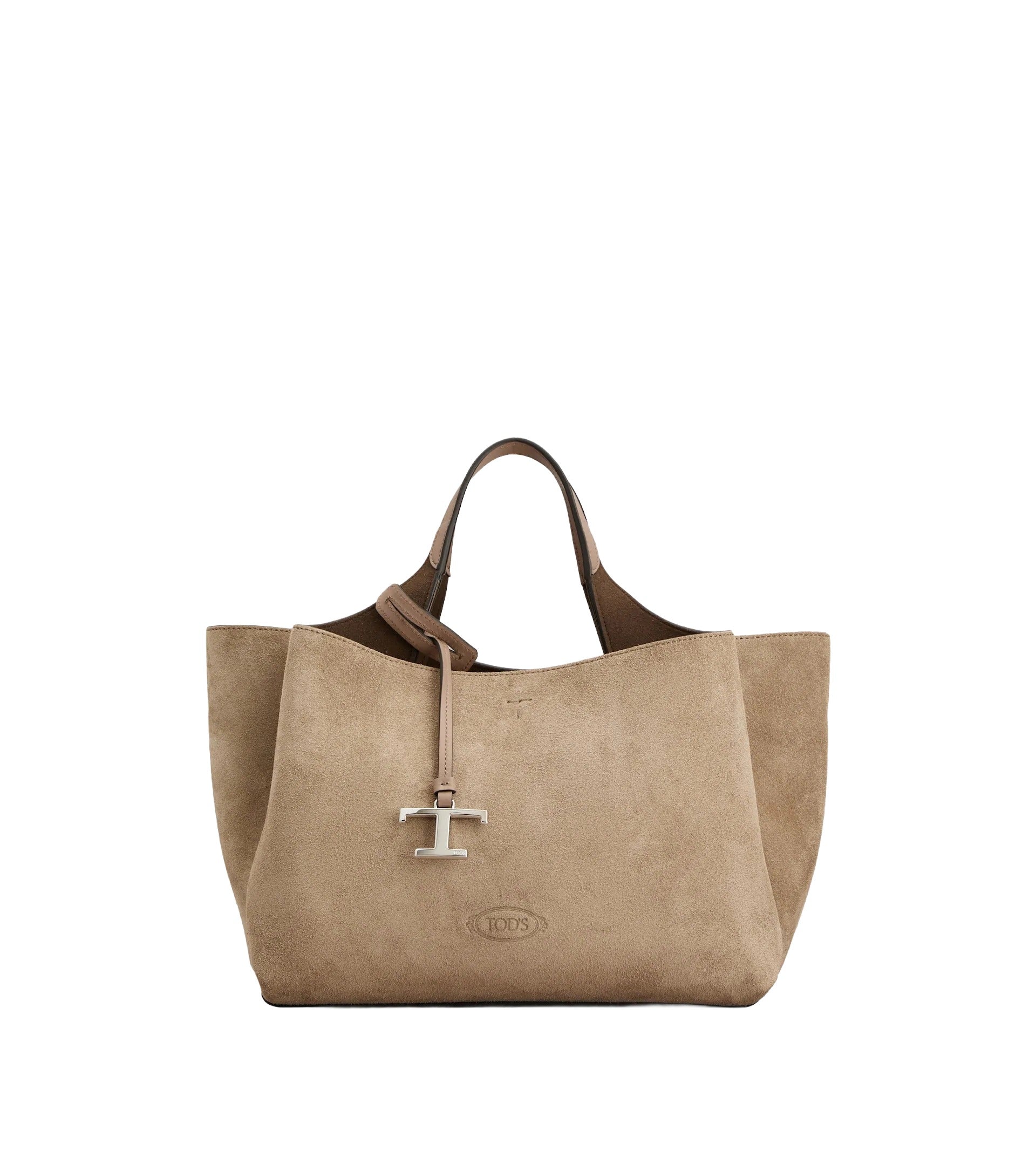 Beige Apa 2 Manici Mini Trac Bag