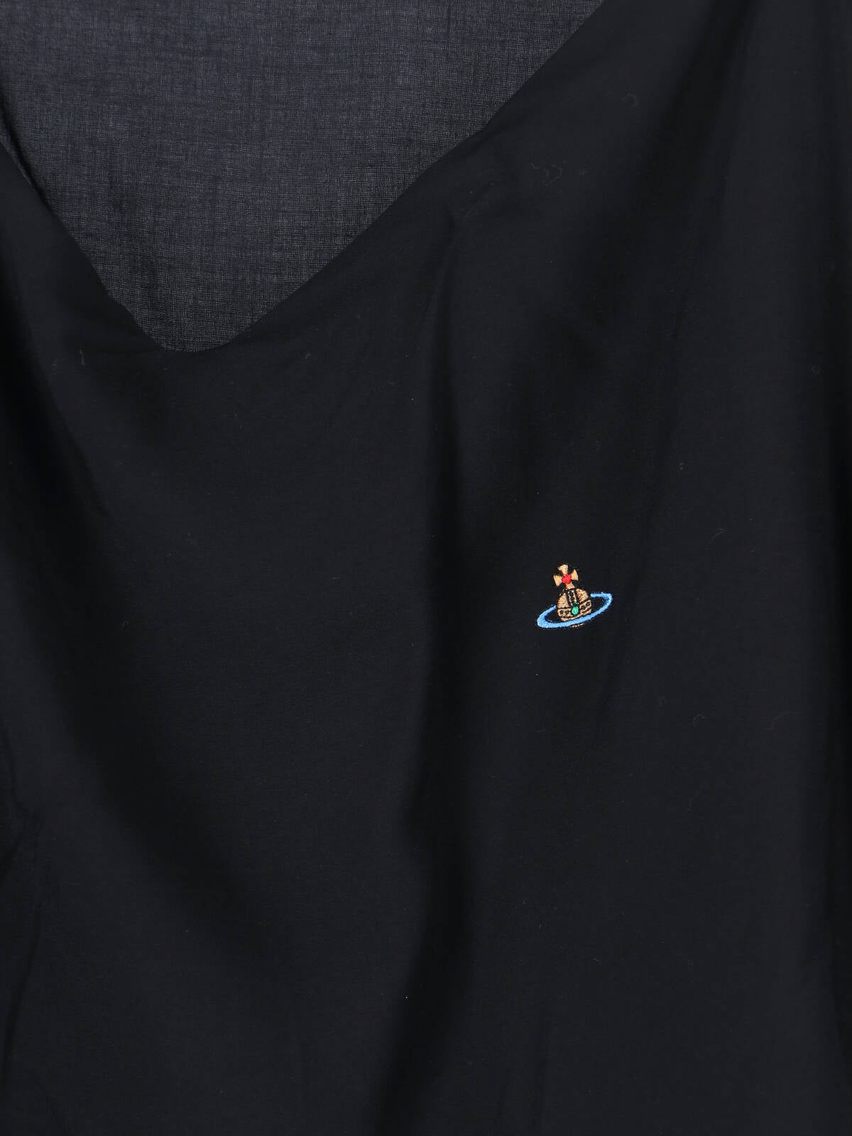 Black Heart Fitted High Neck Top