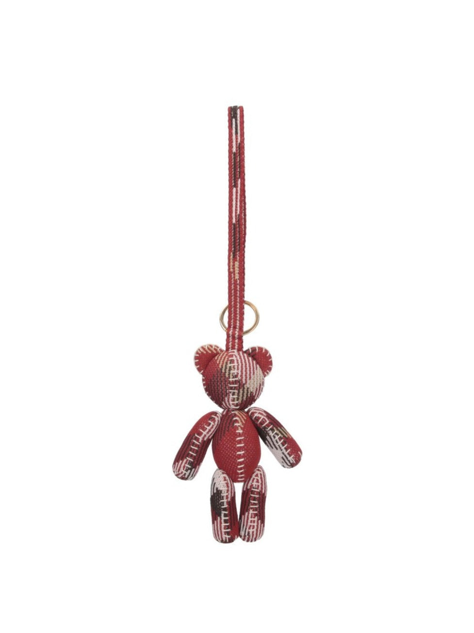 "Thomas" Bear Keychain – Red
