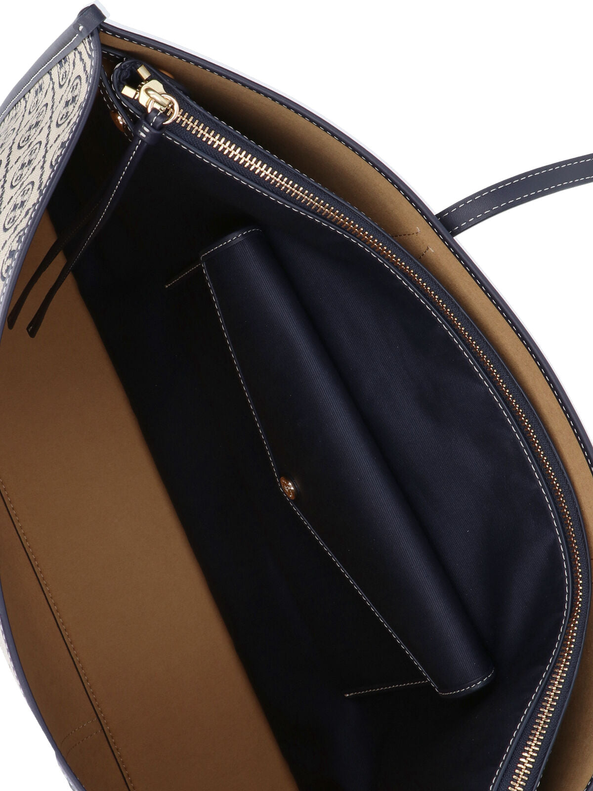 Monogram Tote Bag With Detachable Pouch