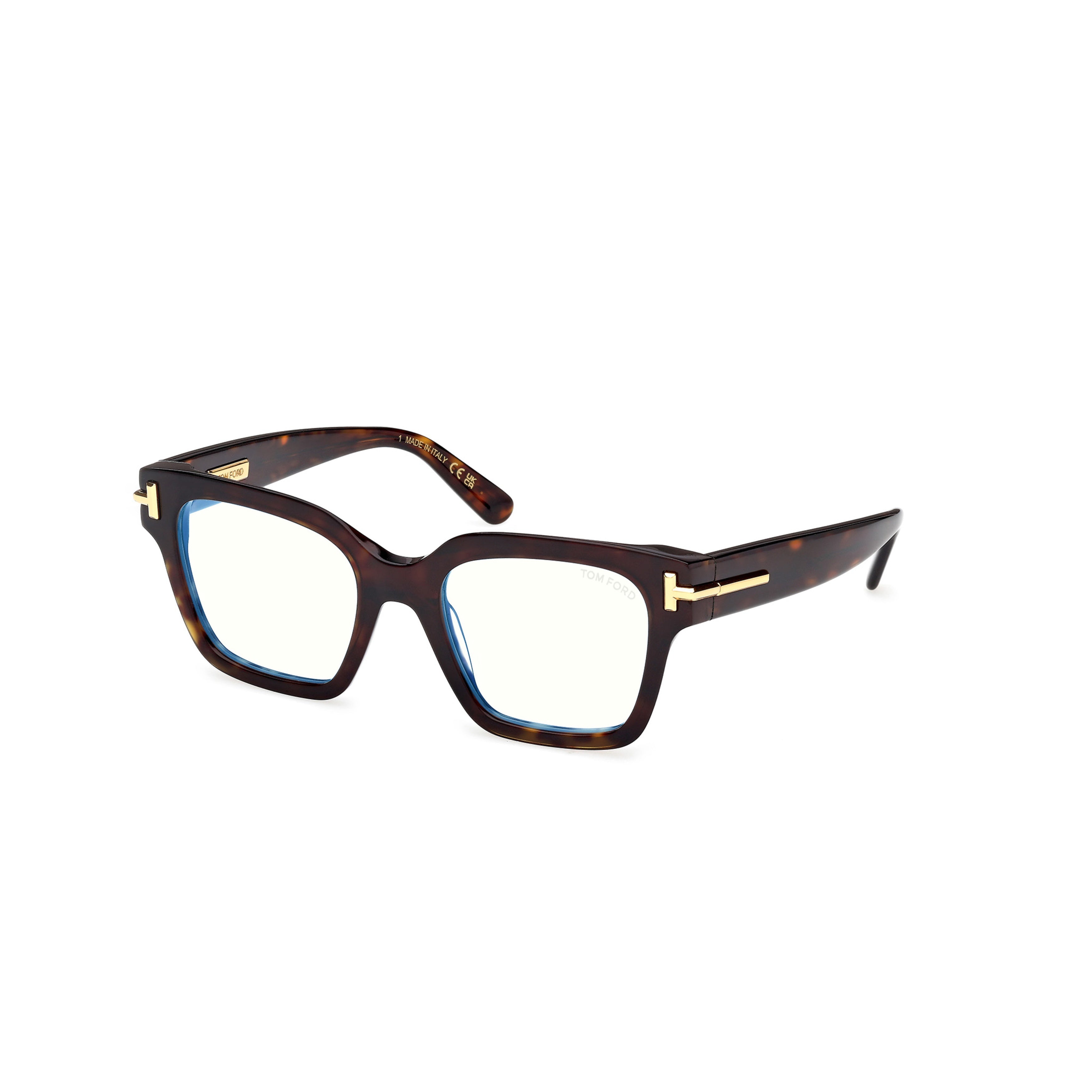 Ft6078-B Oversized Square Acetate Sunglasses